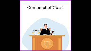 Contempt of Court Explained in 60 Seconds ⚖️🔥 | Judiciary Power | UPSC #Polity#upsc#Judiciary
