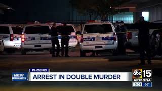 Arrest made in double Phoenix murder