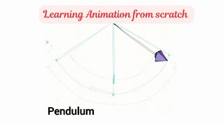 Drawing pendulum fame by frame Animation from scratch | @The_Brave_Man 👈🤗