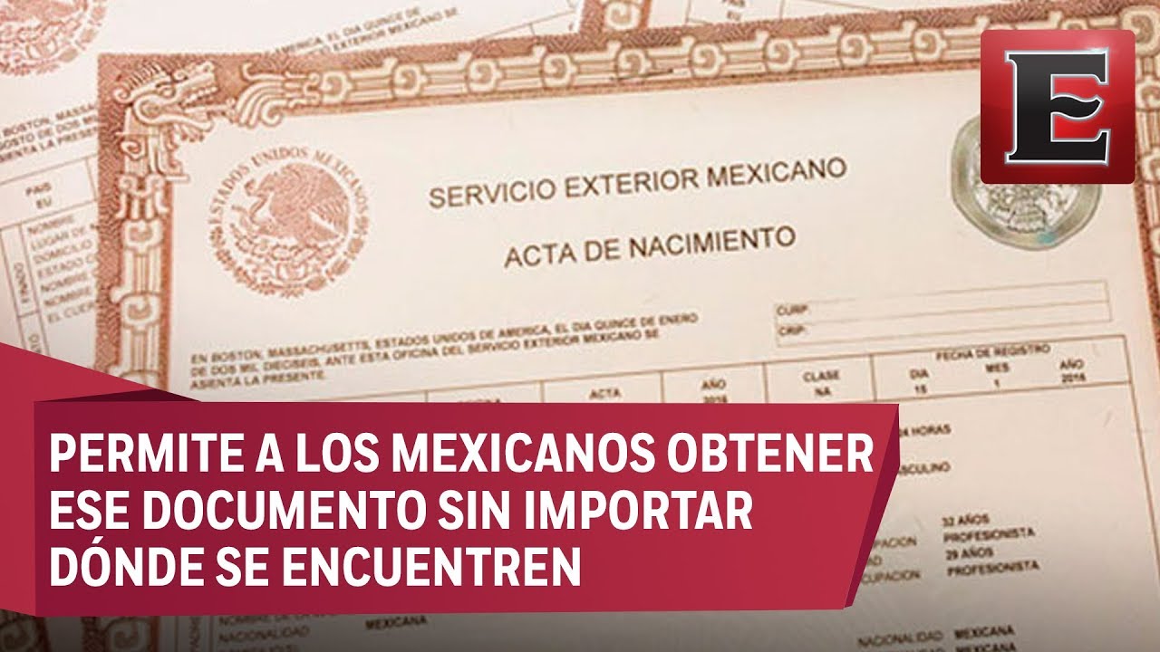 Corrección de acta de nacimiento por internet tamaulipas