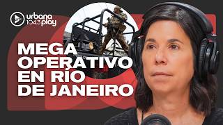 "Fue el operativo más letal en la historia de Río de Janeiro": Operativo contra el Comando Vermelho