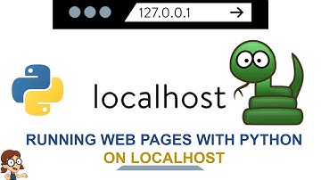 Running web page in python with http.server