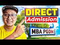Top MBA Colleges with Direct Admission 🥰 Best Options ✅