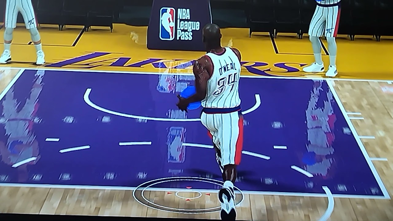 Shaq free throw dunk