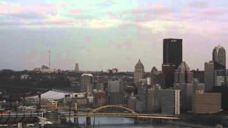 Pittsburgh Sunset Time Lapse