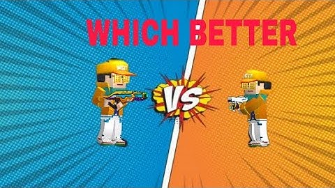 WHICH BETTER ARGENT FANG OR ICE CONNON IN BUILD AND SHOOT (BLOCK MAN GO)