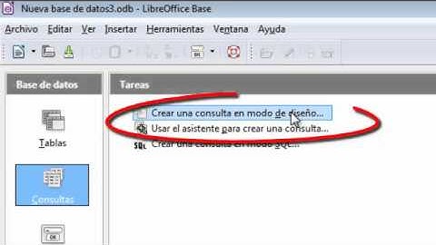 LibreOffice - Base de Datos - TEMA 1: Introduccion a Tablas, Consultas y Formularios