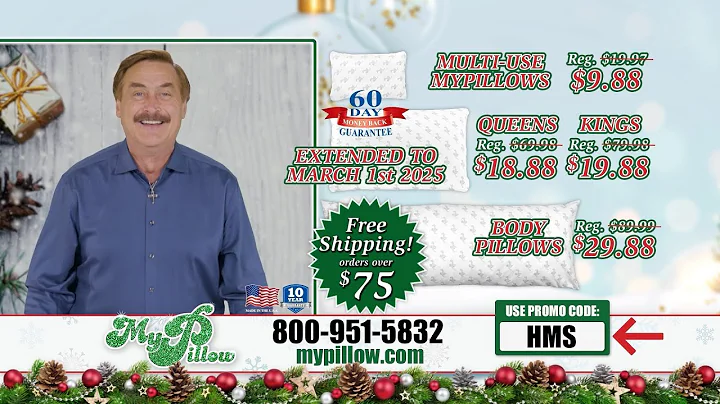 Christmas Classic - MyPillow.com - (800) 951-5832 - Promo Code "HMS" - Overcomers.TV