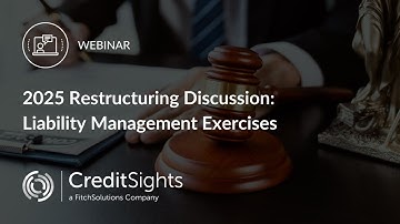 2025 Restructuring Discussion | Liability Management Exercises