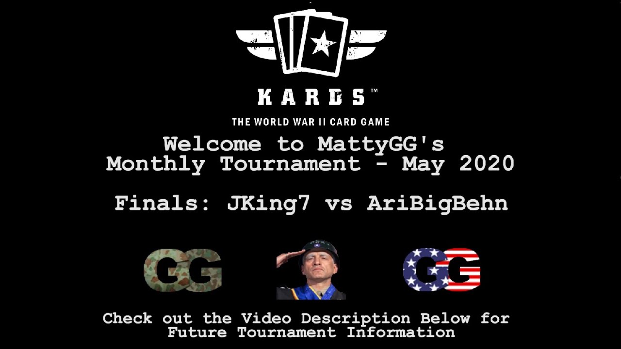 May Finals: JKing7 vs AriBigBehn || MattyGG's Monthly KARDS Bracket Tournament