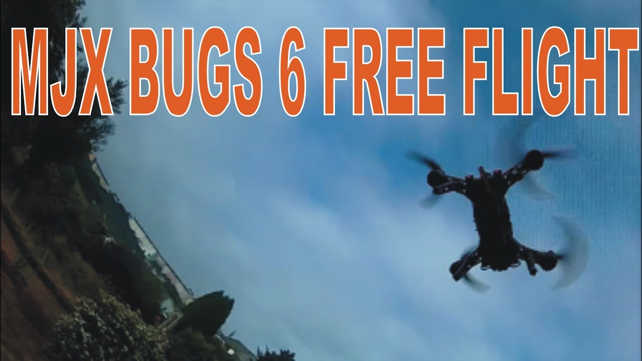 dronesense MJX BUGS 6 FREE FLIGHT VUELO NORMAL/VUELO FPV