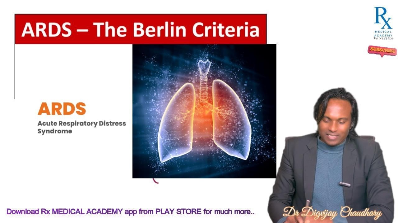 ARDS: VENTILATOR & ICU : ACUTE RESPIRATORY DISTRESS SYNDROME- by Dr DIGVIJAY (Rustam Sir)  NICU,PICU