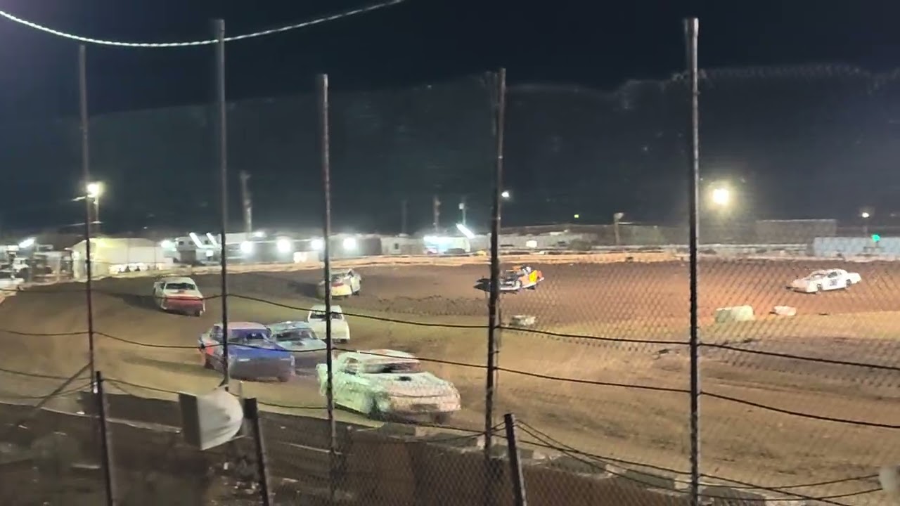 2/20/26 imca stock car b main Abilene speedway 