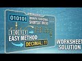 “Binary to Decimal Shortcut Tricks with Easy Method | Number System in Hindi 2 minute mein”
