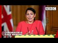 Coronavirus: Quarantine measures to prevent second wave - Patel | Covid-19 Government Briefing 🔴 BBC