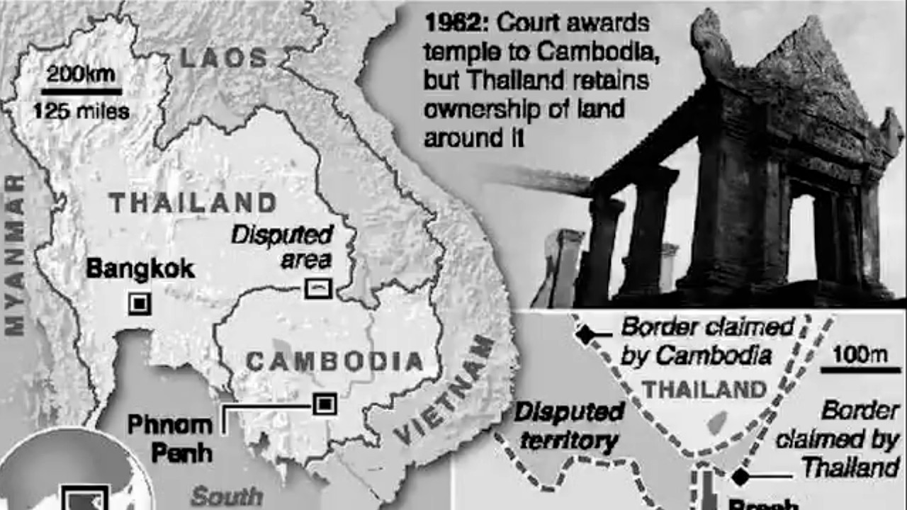 ប្រវត្តិសាស្ត្របានបង្ហាញយ៉ាងច្បាស់ ថៃតែងតែ ប្រើប្រាស់ «ផែនទីឯកតោភាគី» ជាឧបករណ៍វាតទីទឹកដីកម្ពុជា