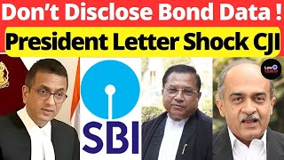 SCBA Pressident Letter Shock CJI Don't Disclose Bond Data #lawchakra #supremecourtofindia #analysis