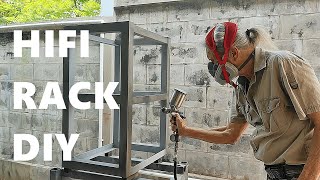 HIFI-RACK DIY-Fabrikation #audiophile #hiendaudio #hifi