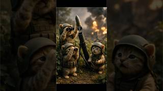 Operation Furstorm: Part Five. Little Heroes of the Great Sky 🪖🎖️🫡😾#ai #aiart #aicat #subscribe