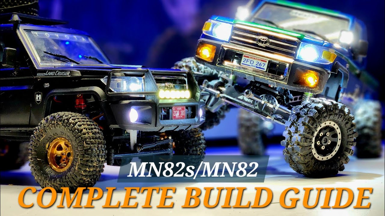 Полное руководство по сборке MN82: порталы, 4-звенный, бесколлекторный и многое другое!