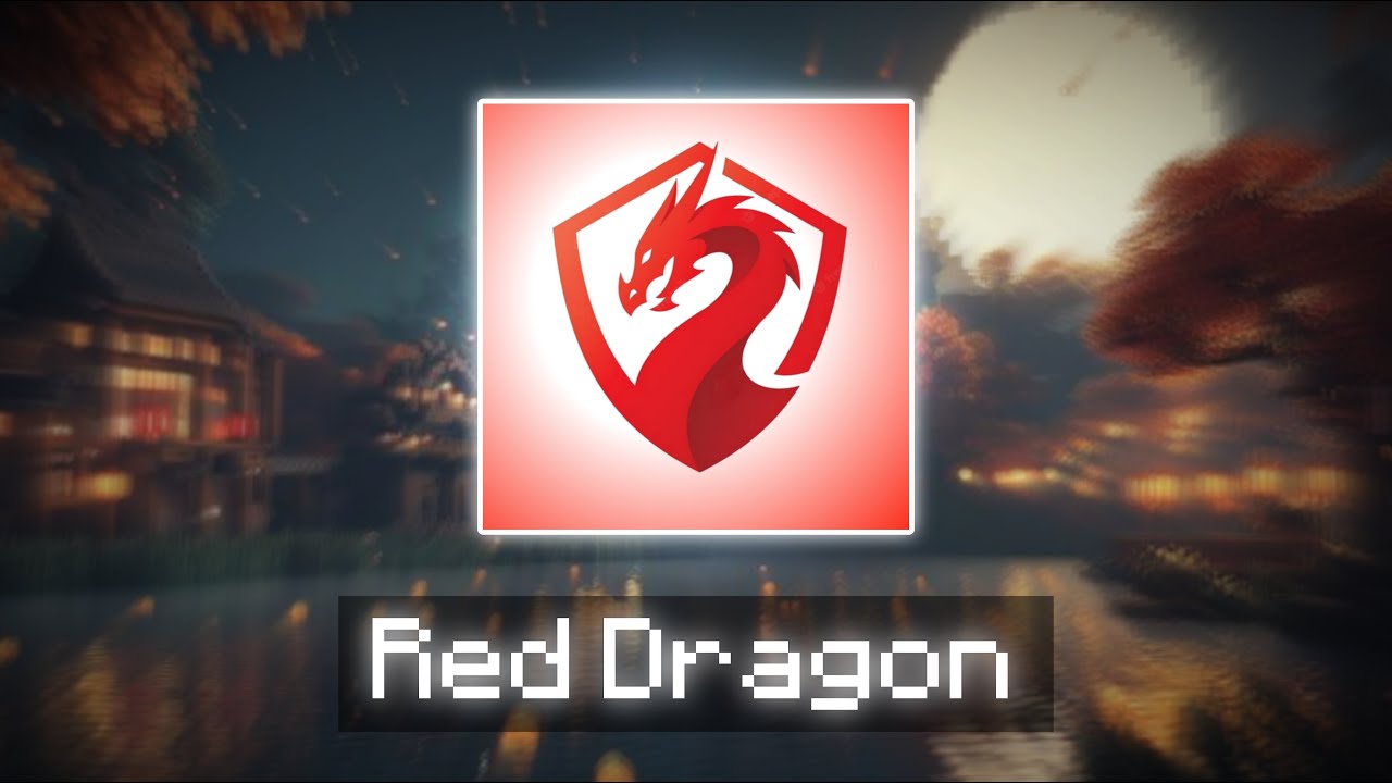 Red Dragon Optifine For MCPE 1.21+ | Fps Booster Optifine ✨