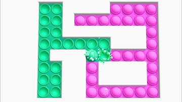 Pop It Maze - All Levels Gameplay Android, iOS