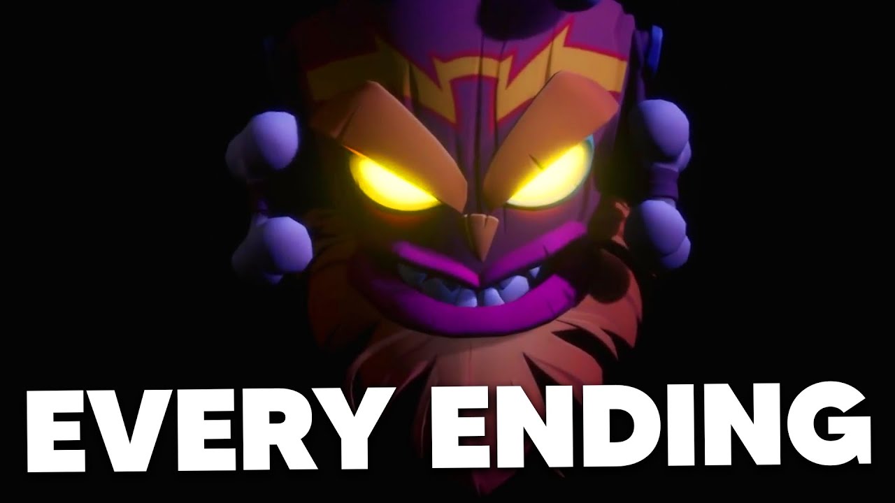 CRASH BANDICOOT 4 EVERY ENDING (100 + 106 Ending) YouTube