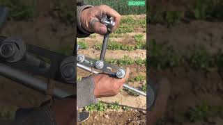🌾⚙️ Adjustable Triple-Blade System for Row Maintenance