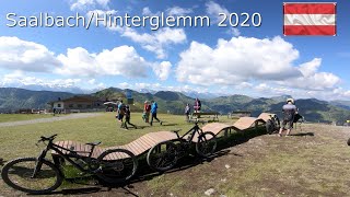MTB Trail Saalbach 2020 Tag 1 Blue Line // VLOG screenshot 4