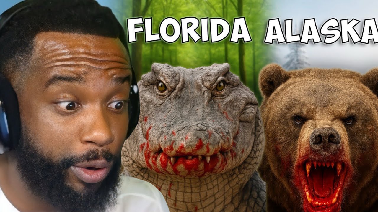 CashNasty Reacts To The Deadliest Animal In Each US State!