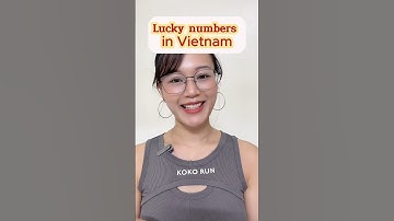 Lucky numbers in Vietnam #shortsvideo #learnvietnamese #shorts