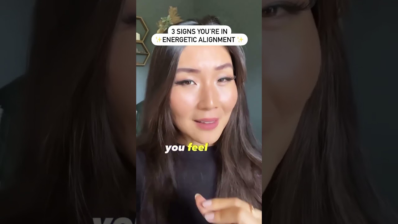 What are signs that you are in energetic alignment?  