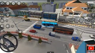 mobil bus simulator terbaru Sudiro Tungga jaya. screenshot 1