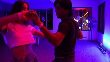 Mukesh and Annabelle Brazilian Zouk social dancing at GYZO