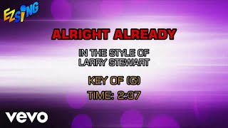 Vídeo de Alright Already