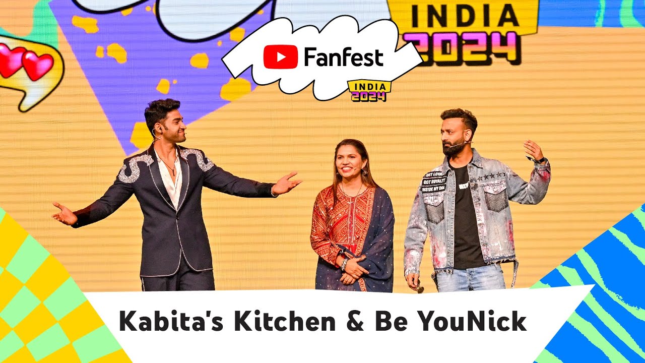Thugesh Show with Kabita's Kitchen & Be YouNick | YouTube Fanfest India 2024