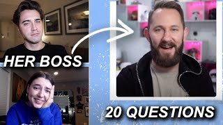 Playing 20 Questions! (Can She Guess Her Own Boss?)