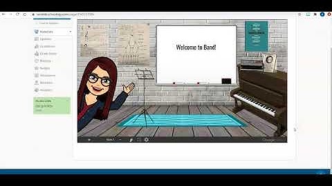 Embedding Bitmoji Classroom into Schoology