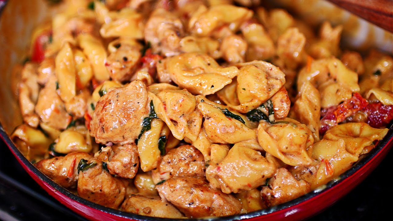 Marry Me Creamy Chicken Tortellini - YouTube
