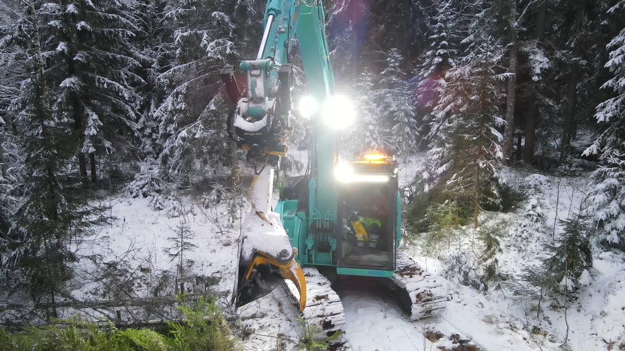 Puut pois tien penkoilta | Clearing road banks with TMK 300
