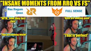 FNS and SLIGGY react to INSANE MOMENTS OF RRQ VS FS | VCT 2026: Pacific Stage 1 |