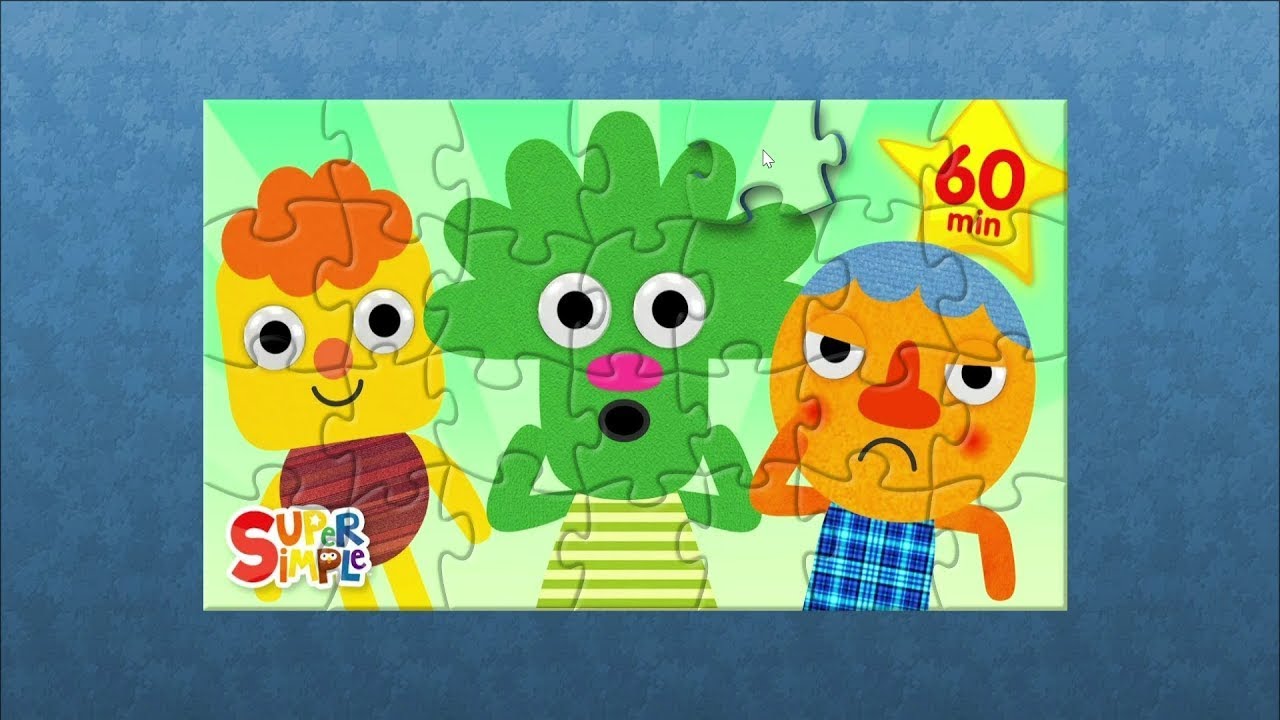 Funny Animation This Is A Happy Face Noodle & Pals Super Simple Songs ...