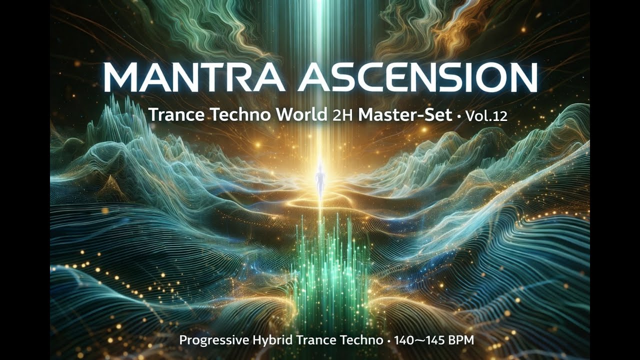 Mantra Ascension | Progressive Hybrid Trance Techno Journey (140→145 BPM) TTW 2H Master-Set Vol. 12