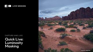 Capture One 20 | Quick Live : Luminosity masking