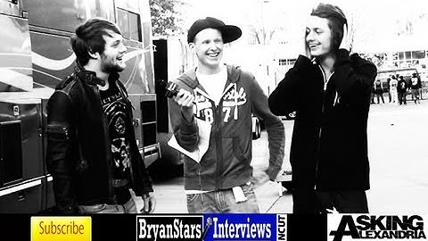 Asking Alexandria Interview #2 Danny Worsnop & Ben Bruce UNCUT 2012
