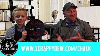 Chalk Couture Starter Kit - ScrappyDew & Son Project (Farm Sweet Farm)