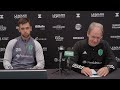 Press Conference: Brian Schmetzer and Jackson Ragen on facing Pumas in Leagues Cup