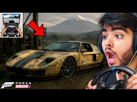 I FOUND ABANDONED FORD GT IN FORZA HORIZON 6 | LOGITECH G29