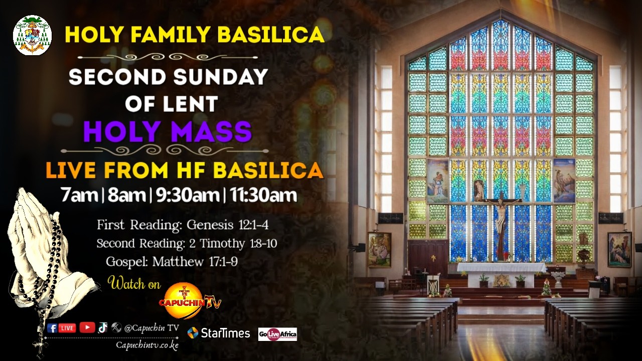 1-03-2026 | CAPUCHIN TV LIVE | SECOND SUNDAY OF LENT