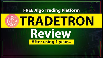 Tradetron Algo Trading Review after using 1 year live | Complete Algo Trading Course for Beginners